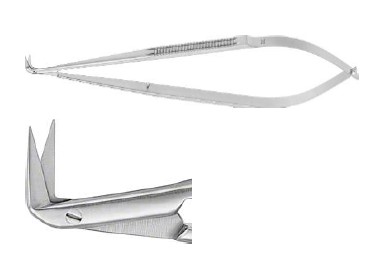 МІКРОНОЖИЦІ ДЕЛІКАТН. ЗАГН. 90°165MM